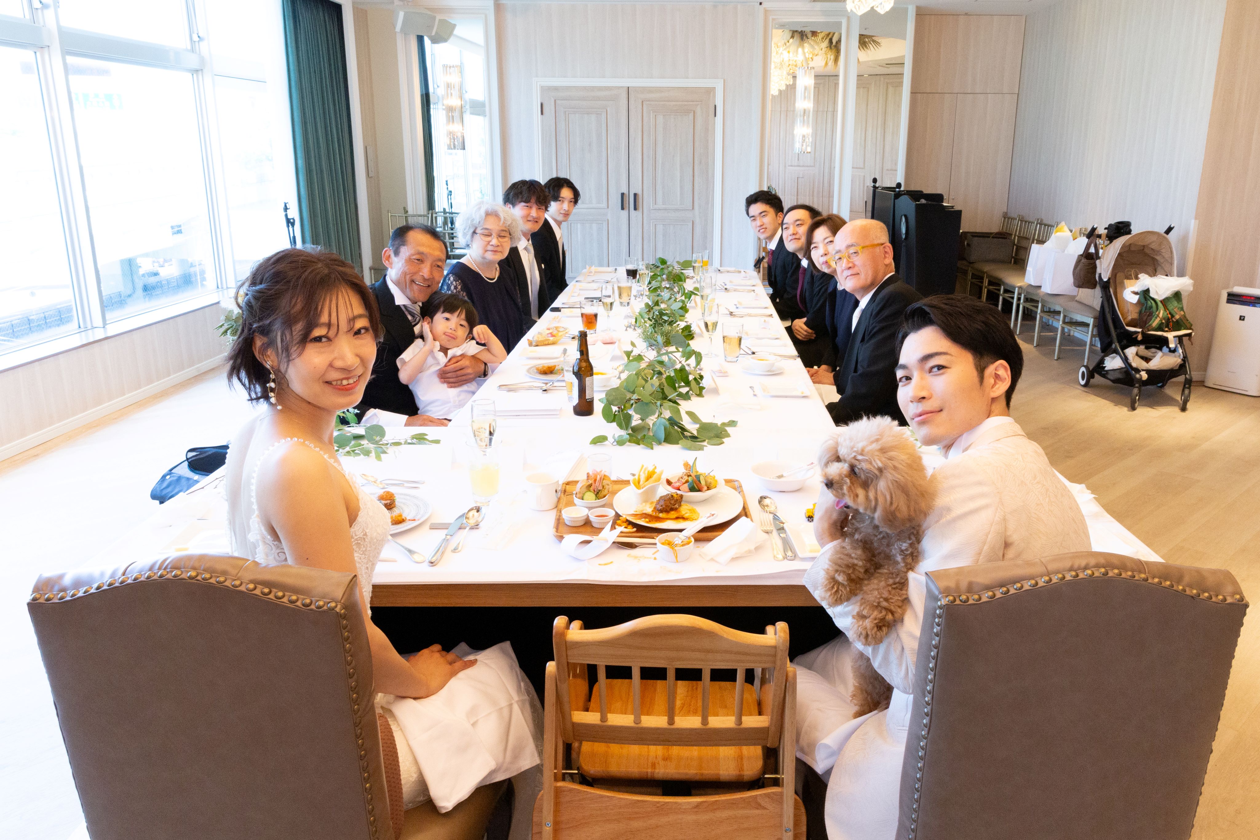 小さな結婚式横浜店～お子様・わんちゃん参加のほっこり結婚式♡～